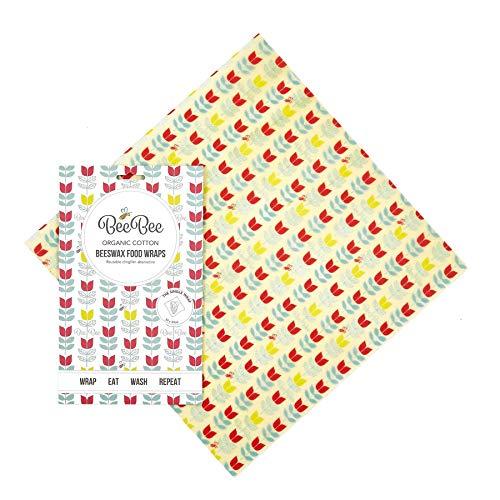 Algopix Similar Product 1 - BeeBee Wraps Organic Cotton Beeswax