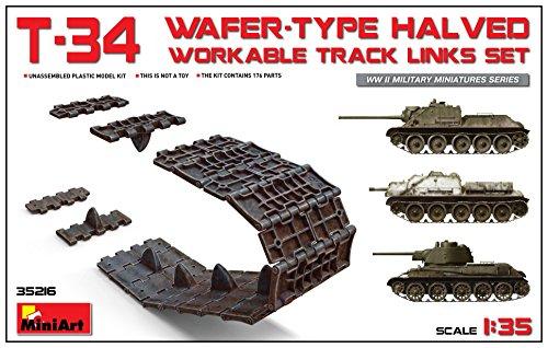 Algopix Similar Product 7 - Miniart 135 T34 Wafer Type Halved