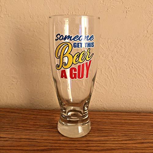 Algopix Similar Product 7 - Cristar Beer Glass with saying Someone