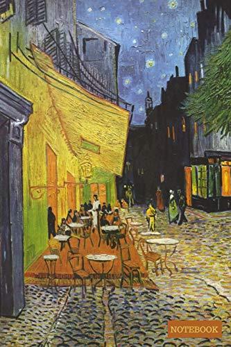 Algopix Similar Product 13 - Van Gogh Notebook Cafe Terrace at