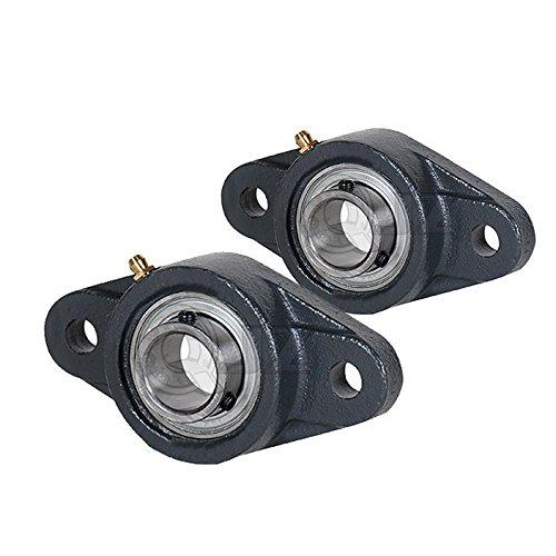 Algopix Similar Product 4 - 2x 1in 2Bolts Flange Units Cast Iron