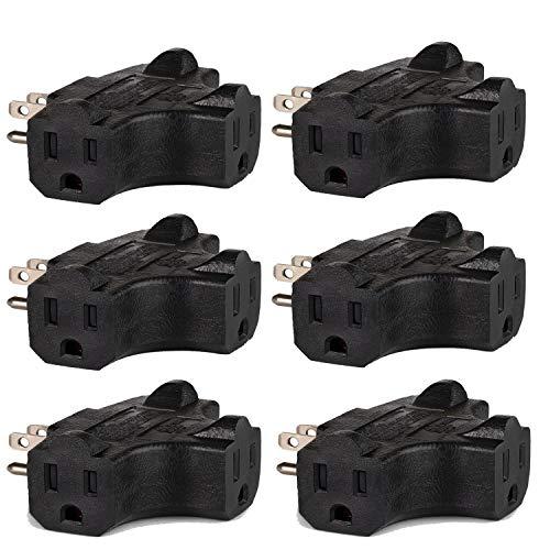 Algopix Similar Product 4 - 3Outlet Wall Adapter Tshaped Plug