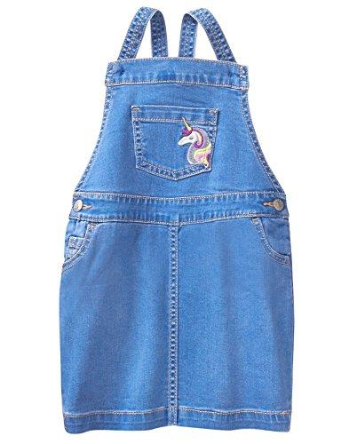 Algopix Similar Product 3 - Crazy 8 Girls Toddler Denim Skirtall