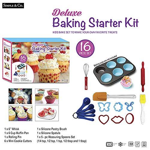 Algopix Similar Product 5 - Deluxe Kitchen Baking Starter Kit For