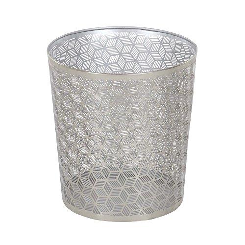 Algopix Similar Product 20 - Benzara Well Made Waste Can in Silver