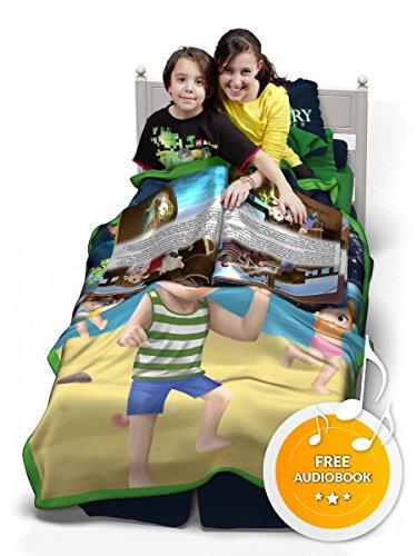 Algopix Similar Product 19 - Kids Blanket with Kids Book