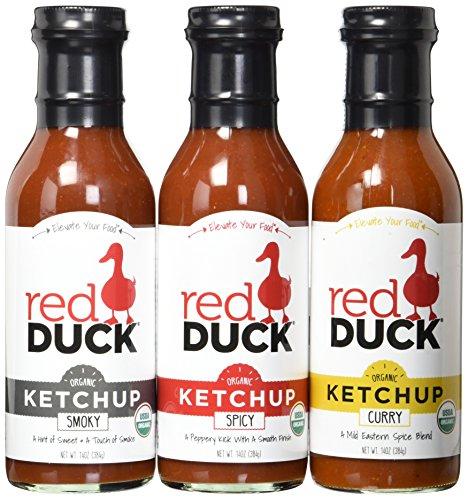 Algopix Similar Product 7 - Red Duck 3Sauce Ketchup Sampler Set 