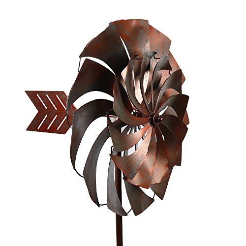 Algopix Similar Product 19 - Spinner Vane Style Kinetic Wind Garden