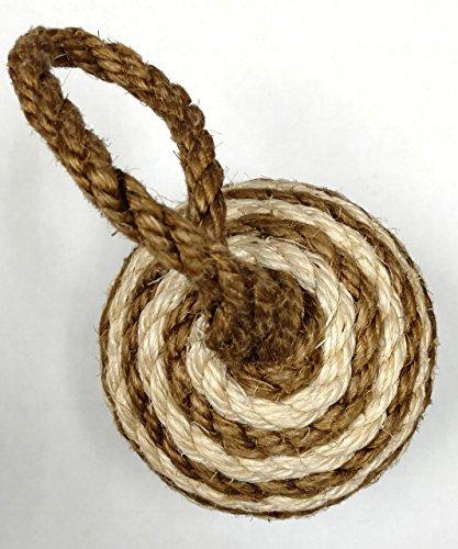 Algopix Similar Product 20 - Medium Sisal Rope Doorstop Decorative