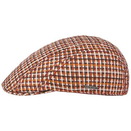 Algopix Similar Product 18 - Stetson Manatee Cotton Check Flat Cap