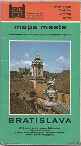 Algopix Similar Product 16 - Bratislava mapa mesta Nove mestske