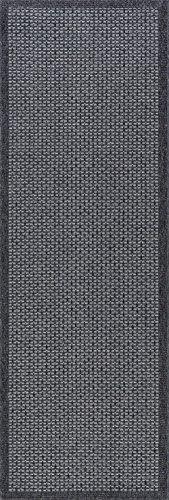 Algopix Similar Product 6 - Largo Modern Solid Black EasyCare
