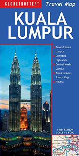 Algopix Similar Product 13 - Kuala Lumpur Travel Map Globetrotter
