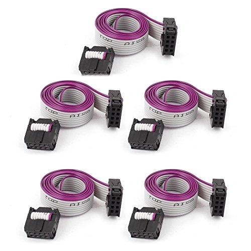 Algopix Similar Product 12 - uxcell 5pcs FC8P 8Pin IDC Socket