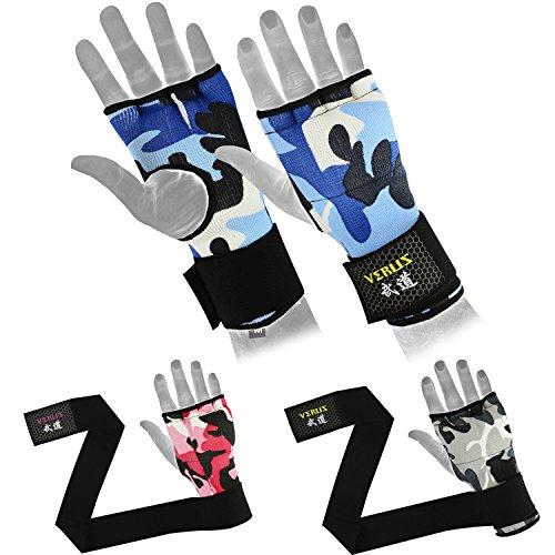 Algopix Similar Product 2 - Verus Camo MMA Inner Gloves Gel Boxing