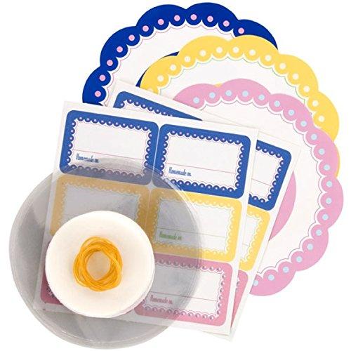 Algopix Similar Product 15 - Tala Homemade Decorative Jam Pot Covers
