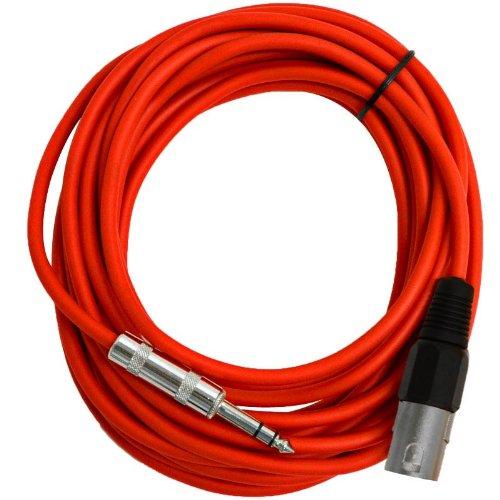 Algopix Similar Product 9 - Seismic Audio  SATRXLM25Red  25 Foot