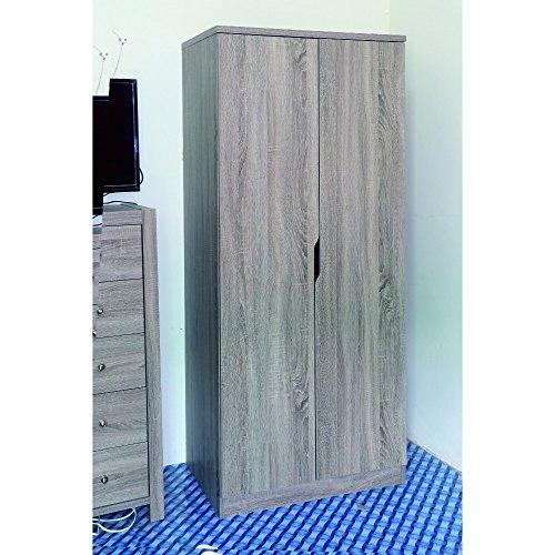 Algopix Similar Product 12 - Benzara Commodious Brown Finish 2 Door