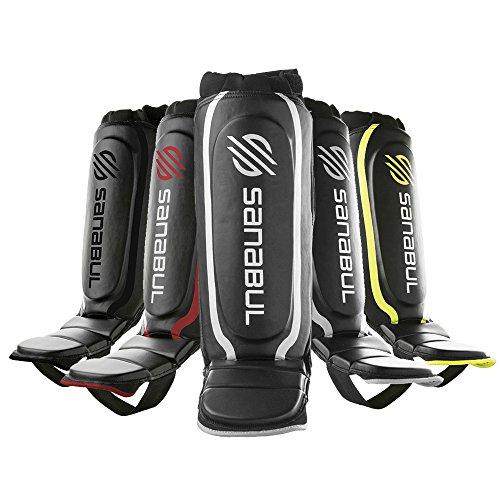 Algopix Similar Product 20 - Sanabul Essential Shin Guards Silver