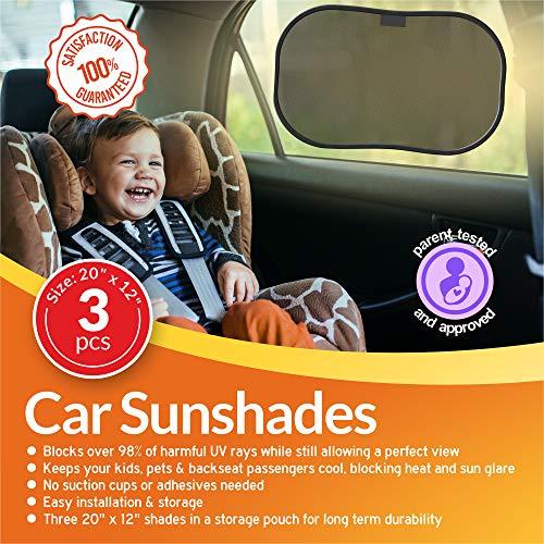 Algopix Similar Product 11 - DriveMate Car Sun Shade Side and Rear