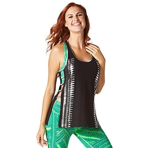 Algopix Similar Product 8 - Zumba Womens Open Side Tank Top