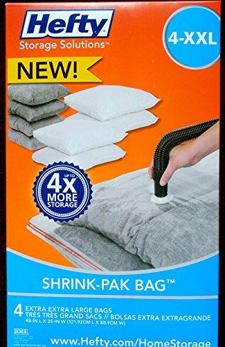 Algopix Similar Product 10 - HEFTY Shrink-pak 4-XXL