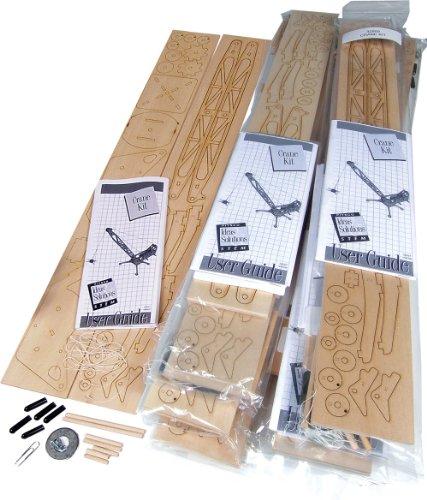 Algopix Similar Product 13 - Pitsco LaserCut Basswood Crane Kit