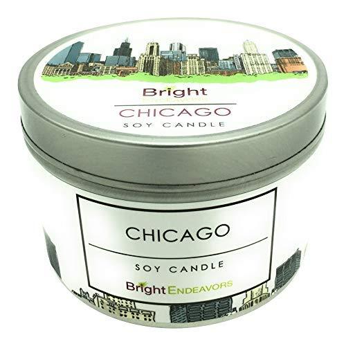 Algopix Similar Product 6 - Bright Endeavors Candle Tin Chicago