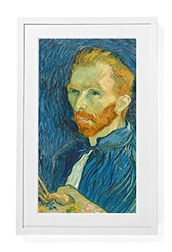 Algopix Similar Product 15 - Meural MEU1WHT27 Digital Canvas, White
