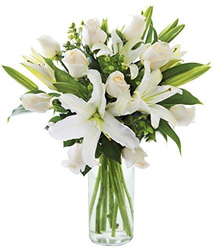 Algopix Similar Product 19 - KaBloom Sweet Serenity Roses  Lilies