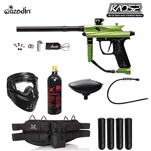 Algopix Similar Product 4 - MAddog Azodin KAOS 2 Silver Paintball