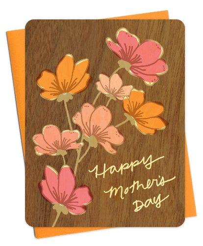 Algopix Similar Product 16 - Azaleas Wood Mothers Day Card by Night
