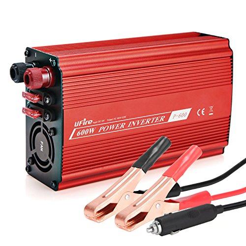 Algopix Similar Product 18 - UFire 600W Car Power Inverter DC 12V to