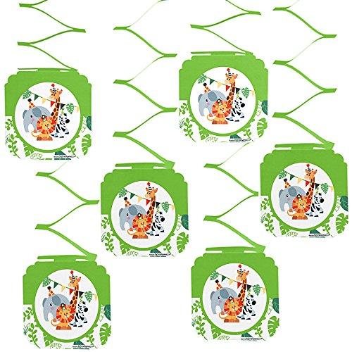 Algopix Similar Product 15 - Big Dot of Happiness Jungle Party