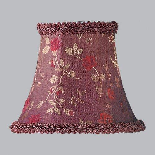 Algopix Similar Product 18 - Livex S275 Chandelier Shade Burgundy