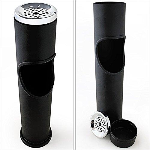 Algopix Similar Product 16 - Relaxdays Outdoor Standing Ashtray And