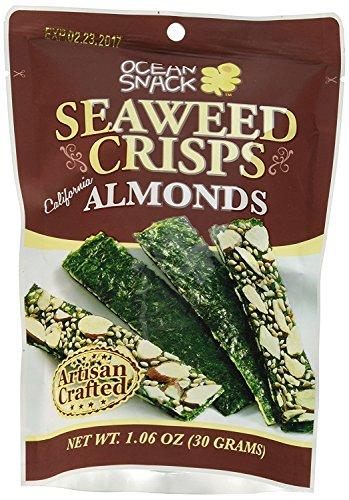 Algopix Similar Product 2 - Ocean Snack Seaweed Crisps Almonds