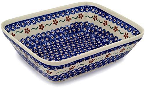 Algopix Similar Product 1 - Polish Pottery 10inch Rectangular