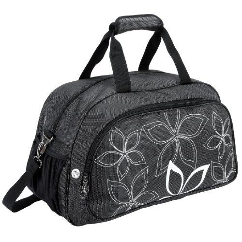 Algopix Similar Product 6 - 20 Fashionable Flowers Pattern Black