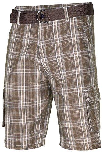 Algopix Similar Product 4 - 9 Crowns Mens TR Flat Front Plaid