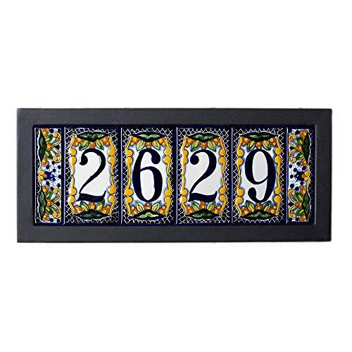 Algopix Similar Product 2 - Cuzco Address Plaque Size: 5-Tile