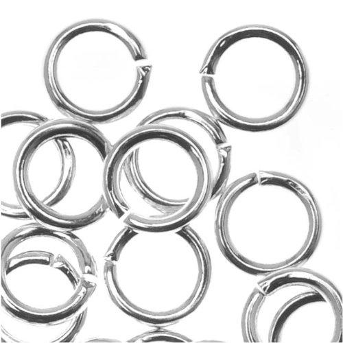 Algopix Similar Product 6 - Beadaholique Silver Plated Open 5mm