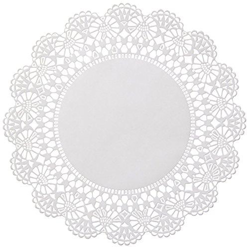 Algopix Similar Product 9 - 200 White Round Paper Lace Doilies  6
