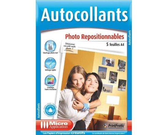 Algopix Similar Product 20 - A4 Reusable Photo Stickers - 5 sheets