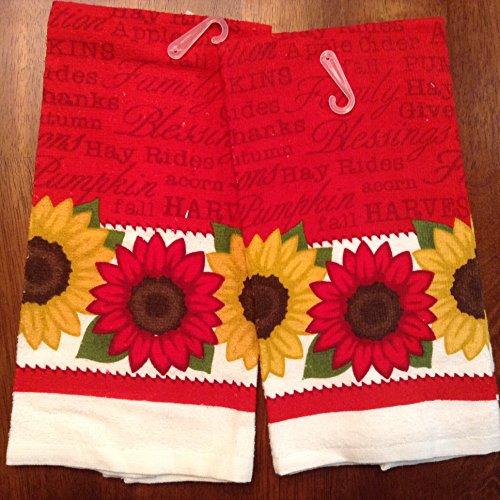 Algopix Similar Product 13 - Perfect Harvest Red Sunflower Kitchen