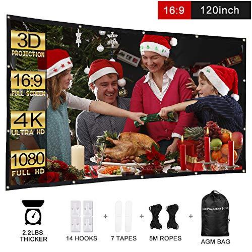 Algopix Similar Product 3 - Foldable Projector Screen AGM 169 HD