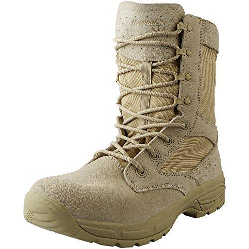 Algopix Similar Product 10 - Hanagal Mens Tactical Boots Sand Size