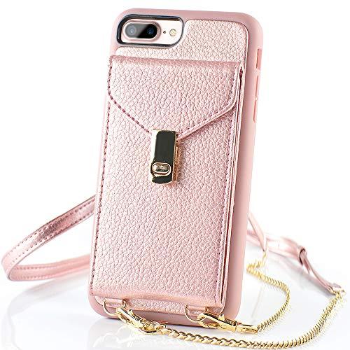 Algopix Similar Product 10 - iPhone 7 Plus Wallet Case LAMEEKU