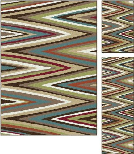 Algopix Similar Product 16 - Universal Rugs 1019 Deco 3Piece