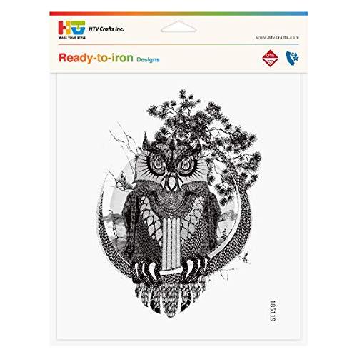 Algopix Similar Product 9 - Iron On Designs 8.5"x7.5" (Owl)
